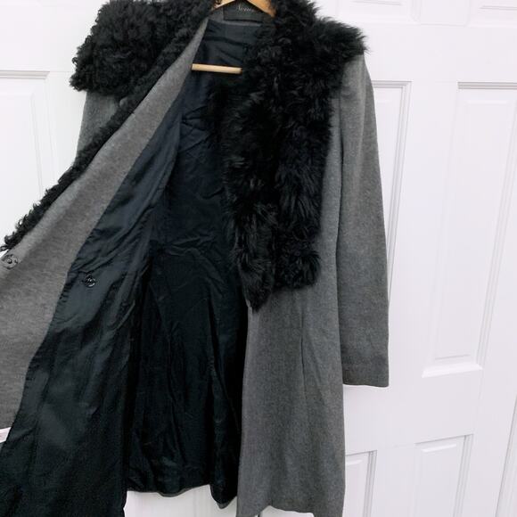 Nonoo Cosima Shearling Collar Jacket - Picture 10 of 14